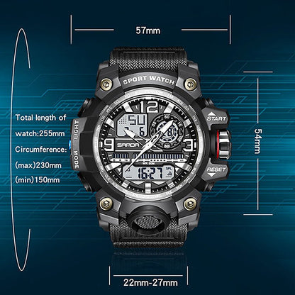 Metrosport Mens Water Resistant Luminous Watch Product Image 08