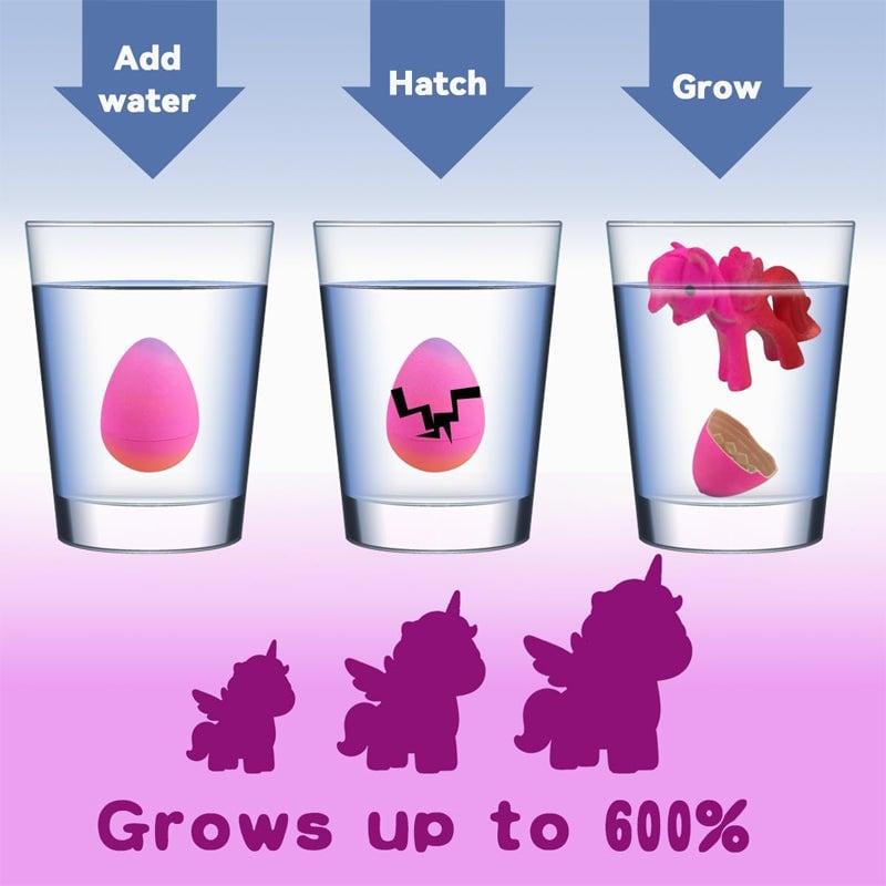 Mini Hatch Wonder Eggs Water Growing Toy Set Product Image 04
