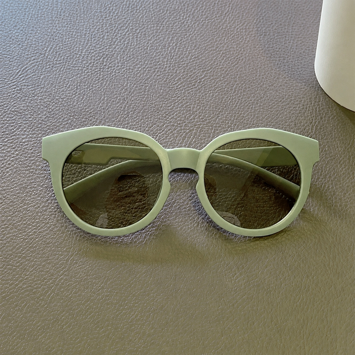 Mint green round kids&