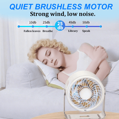 Mira 100 Speed Desk Fan Led Display Product Image 03
