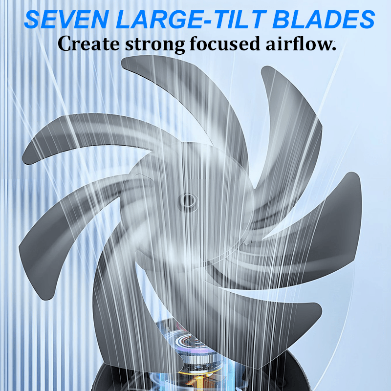 Mira 100 Speed Desk Fan Led Display Product Image 04