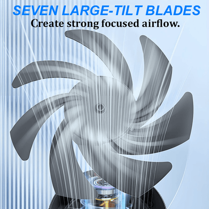 Mira 100 Speed Desk Fan Led Display Product Image 04