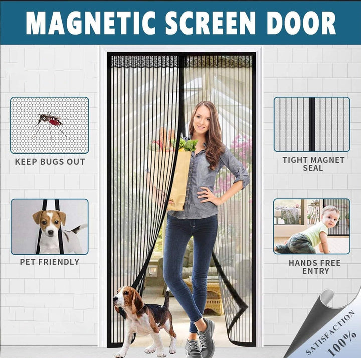 Mira Magnetic Mesh Door Screen Product Image 01