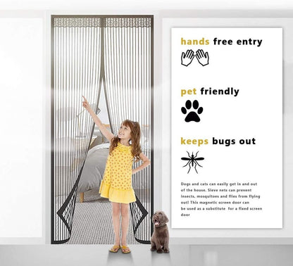 Mira Magnetic Mesh Door Screen Product Image 05