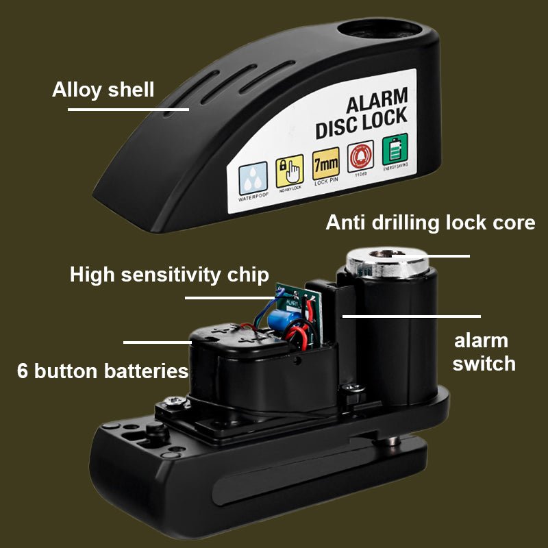 Motoguard Alarm Disc Brake Lock Product Image 07