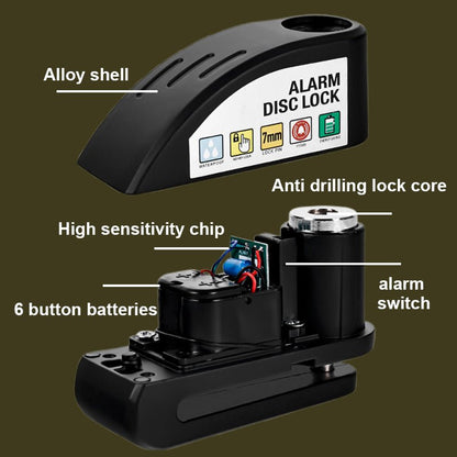 Motoguard Alarm Disc Brake Lock Product Image 07