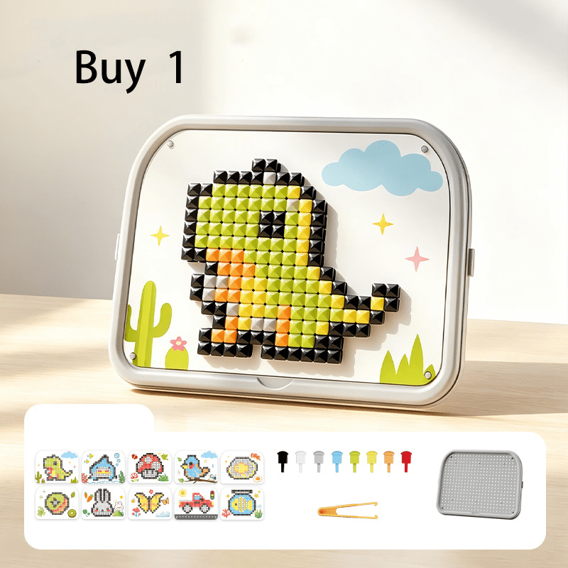 Mushroom Peg Puzzle 492 Piece 3D Builds Product Image 14