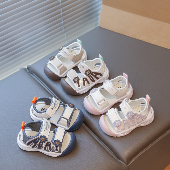 Navy, beige and pink kids&