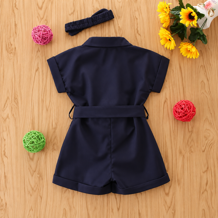 Back of a navy girls&