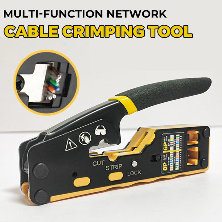 Network Cable Crimper Cut Strip Tool Product Image 02