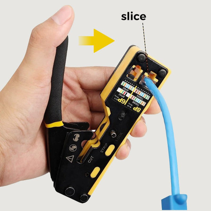 Network Cable Crimper Cut Strip Tool Product Image 05