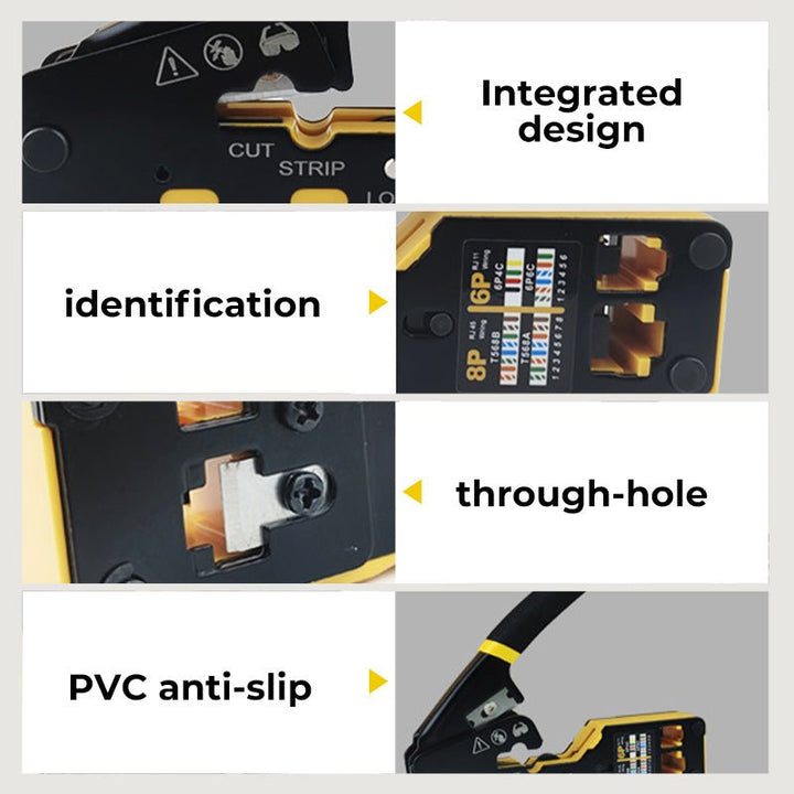 Network Cable Crimper Cut Strip Tool Product Image 06