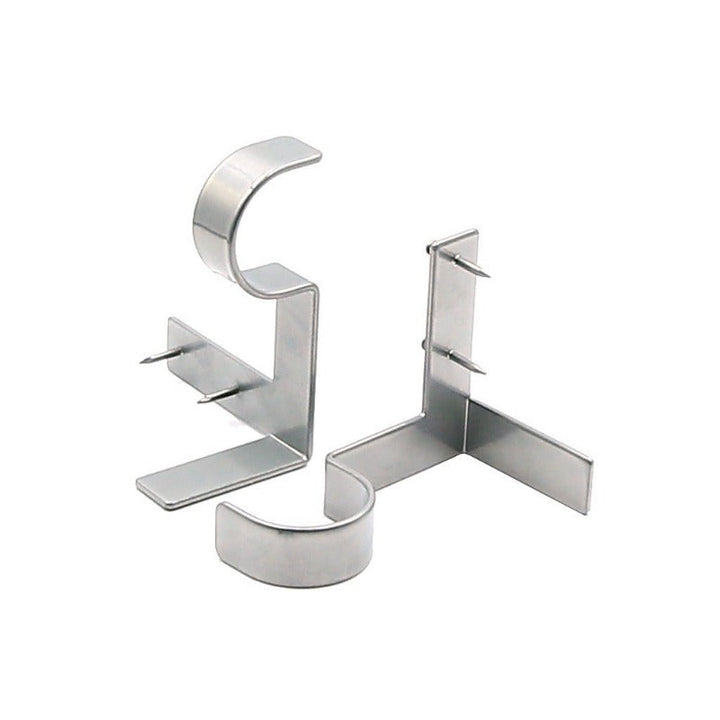 No Drill Metal Curtain Rod Brackets Product Image 06
