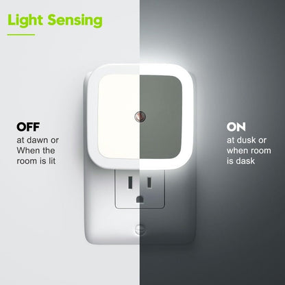Noctura Square Led Plug In Night Light Product Image 04