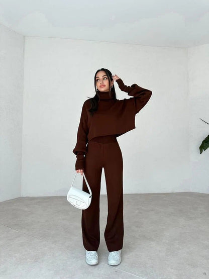 Nora Knit Turtleneck Lounge Set Product Image 07