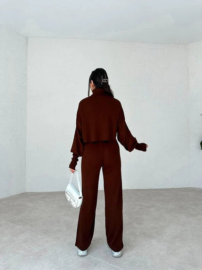 Nora Knit Turtleneck Lounge Set Product Image 08
