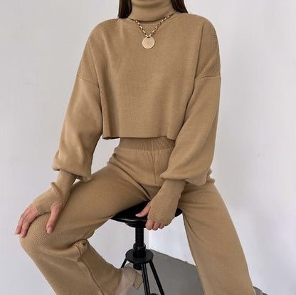 Nora Knit Turtleneck Lounge Set Product Image 09