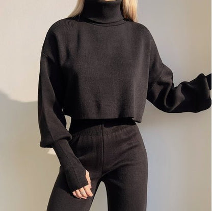 Nora Knit Turtleneck Lounge Set Product Image 10