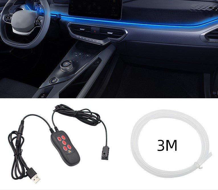 Novaglow Usb Car Interior Led Strip Lights Product Image 01