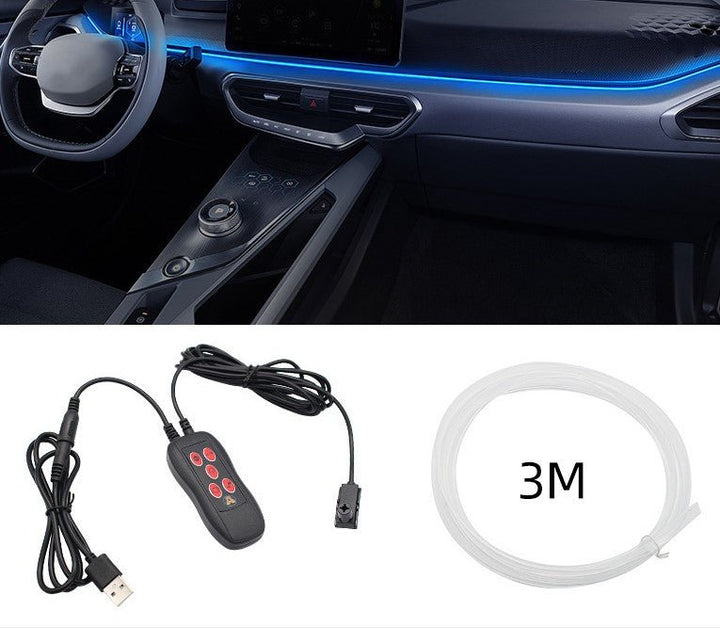 Novaglow Usb Car Interior Led Strip Lights Product Image 01