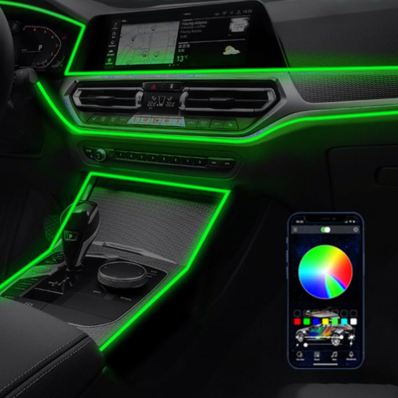 Novaglow Usb Car Interior Led Strip Lights Product Image 05