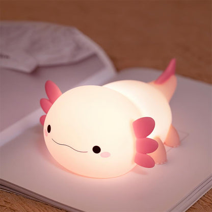 Nursery Axolotl Led Night Light Warm Glow Product Image 01