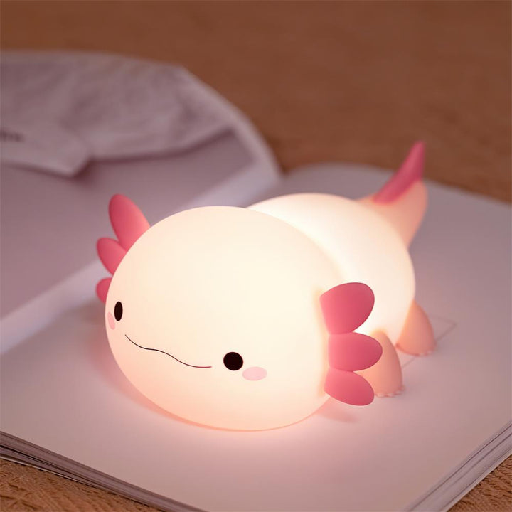 Nursery Axolotl Led Night Light Warm Glow Product Image 01