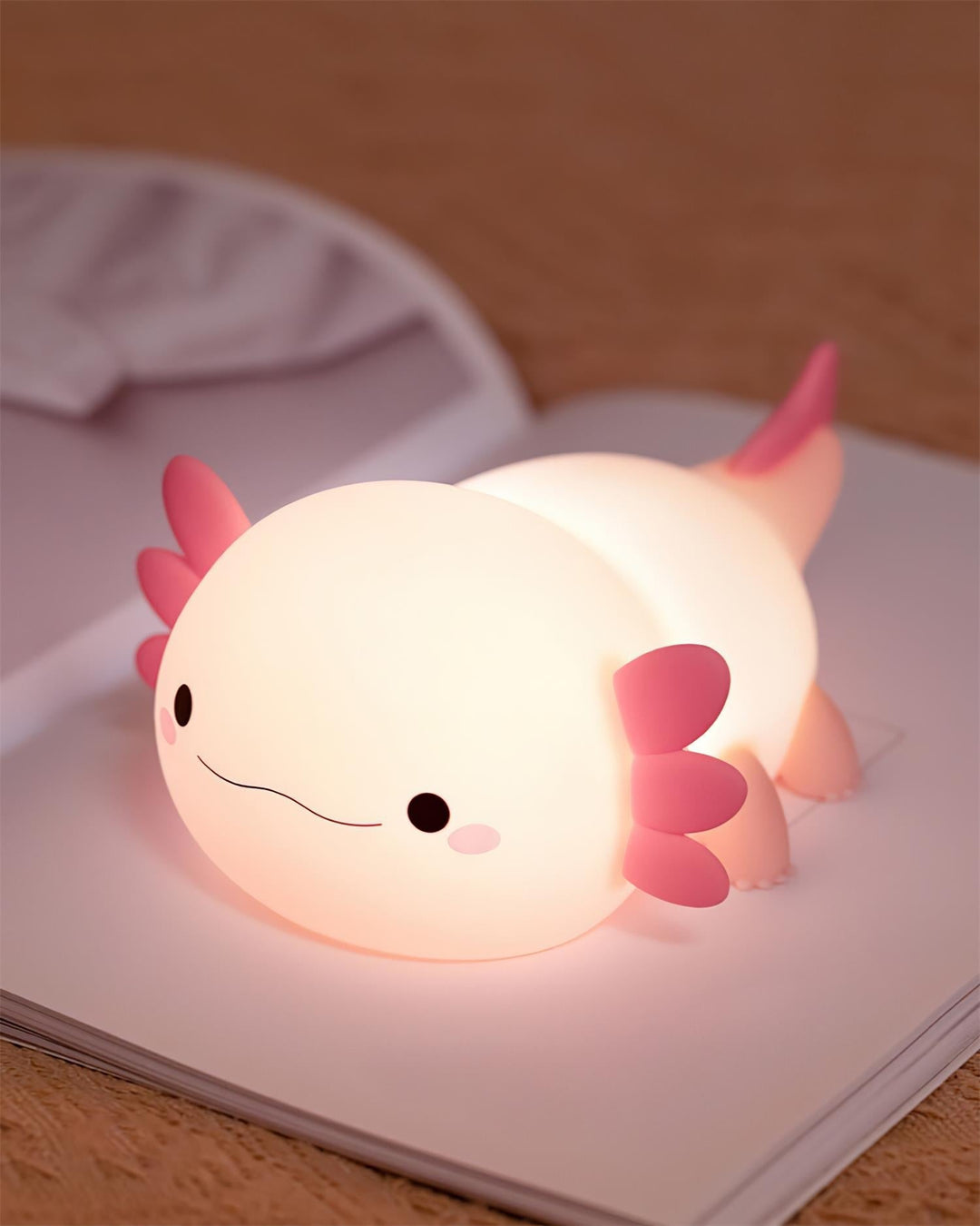 Nursery Axolotl Led Night Light Warm Glow Product Image 04