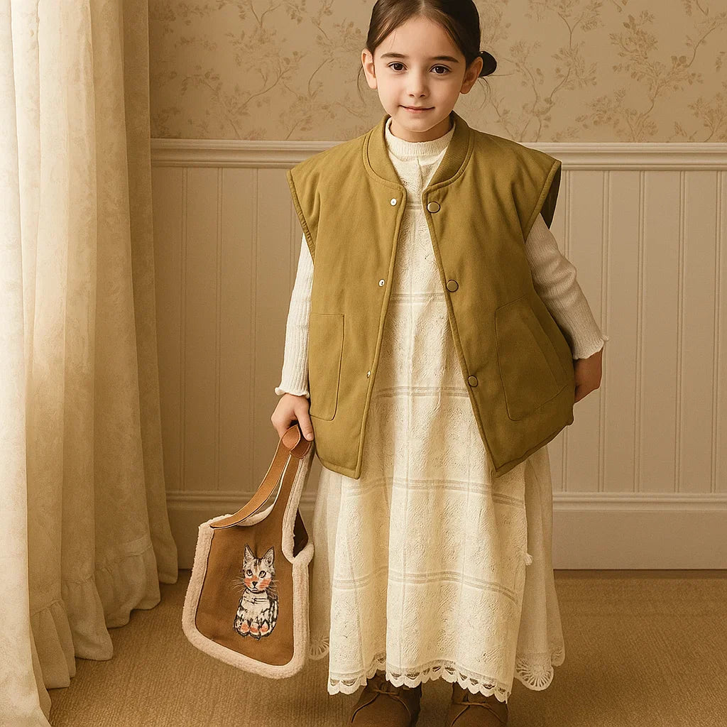 Olive green kids&