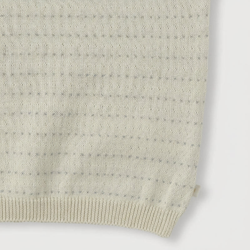 Detail of the knit top&