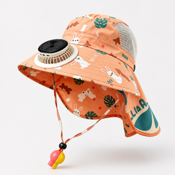 Orange printed kids&