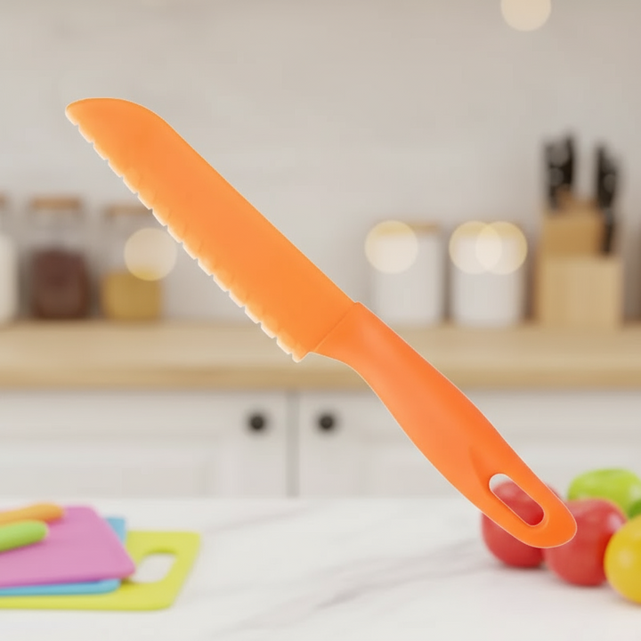 Orange serrated children&