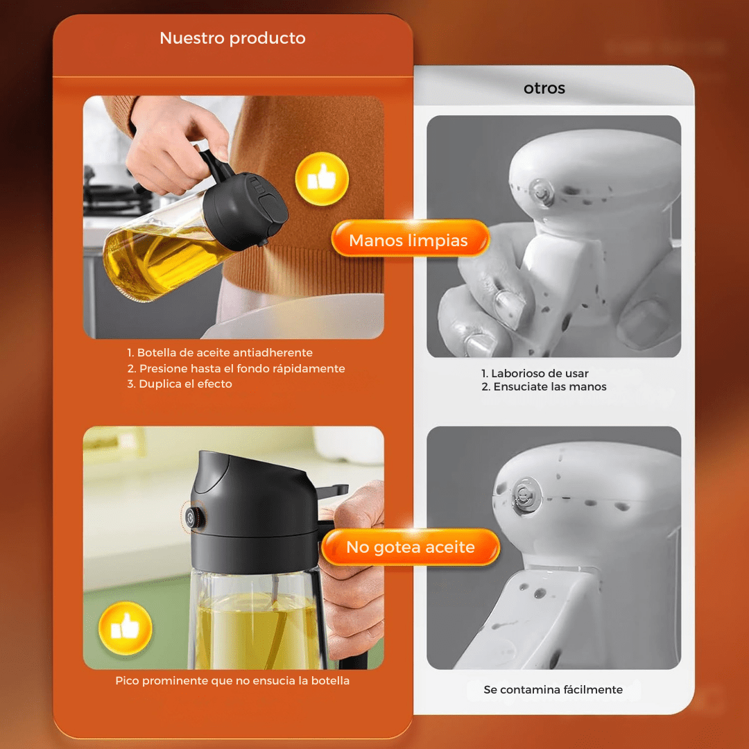 Oriana Oil Control Dispenser Cleaner Pouring Product Image 05