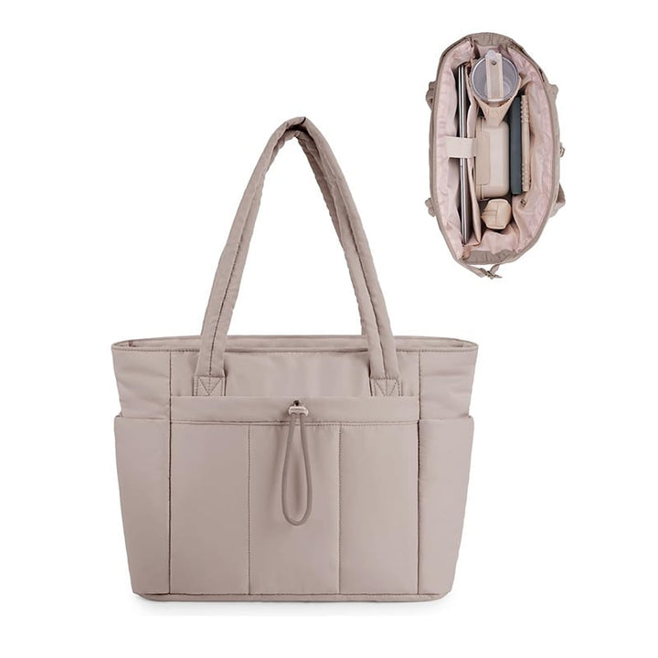 Padded Everyday Tote Cup Pocket Product Image 02