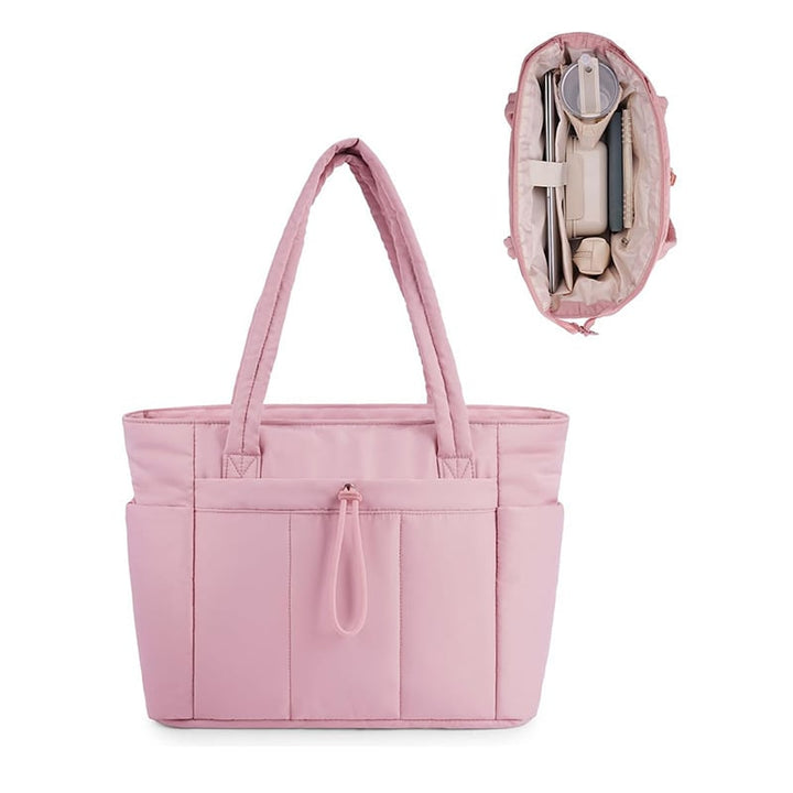 Padded Everyday Tote Cup Pocket Product Image 04