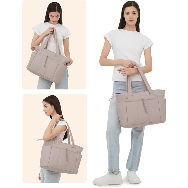 Padded Everyday Tote Cup Pocket Product Image 06
