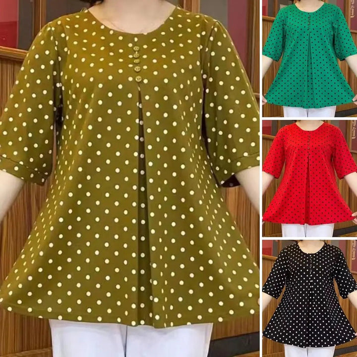Paisley Dot Regular Fit Polyester Shirt Product Image 01