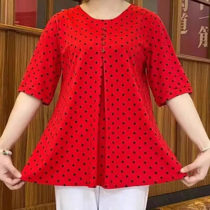 Paisley Dot Regular Fit Polyester Shirt Product Image 02