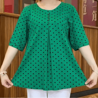 Paisley Dot Regular Fit Polyester Shirt Product Image 04