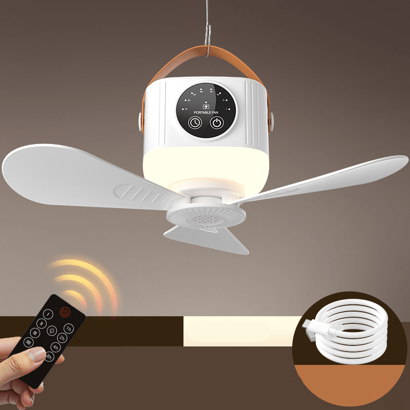 Pavilion Portable Hanging Fan Led Light Product Image 01