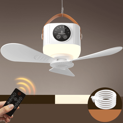 Pavilion Portable Hanging Fan Led Light Product Image 01