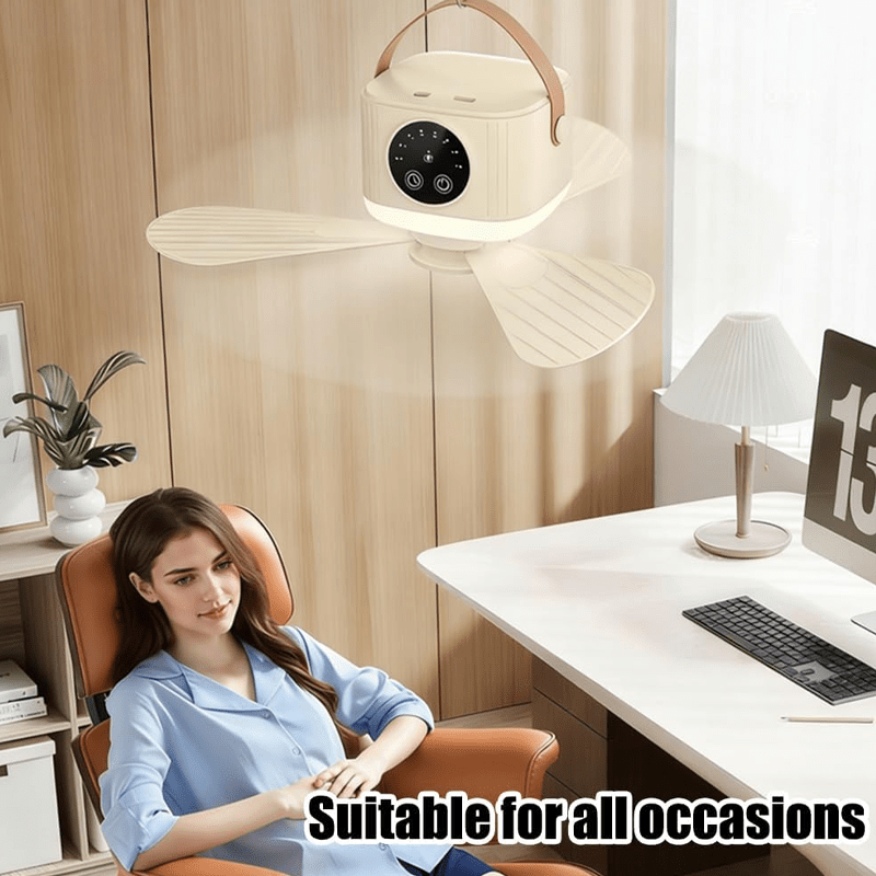 Pavilion Portable Hanging Fan Led Light Product Image 02