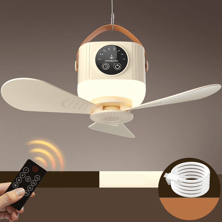 Pavilion Portable Hanging Fan Led Light Product Image 10