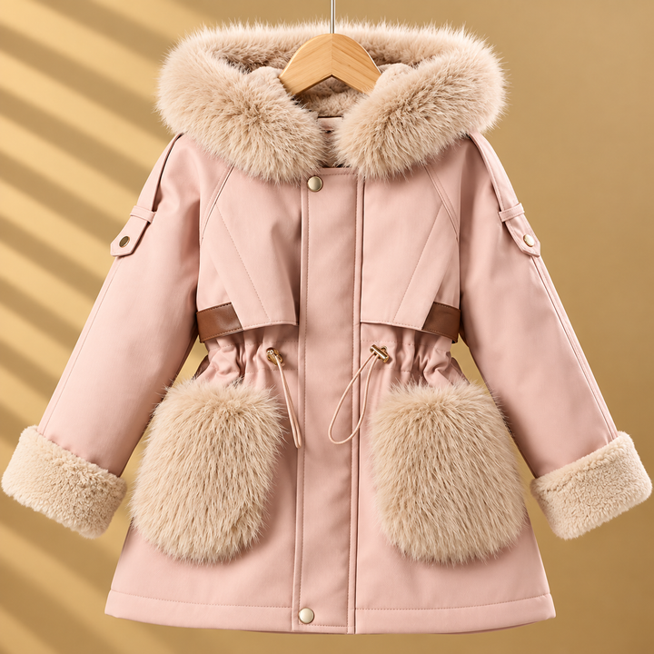 Front view of the pink girls&