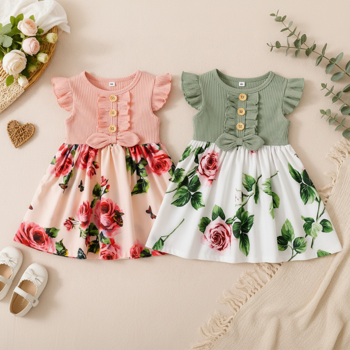 Pink and green girls&