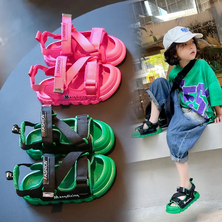 Pink and green kids&