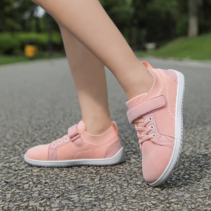 Side view of pink kids&