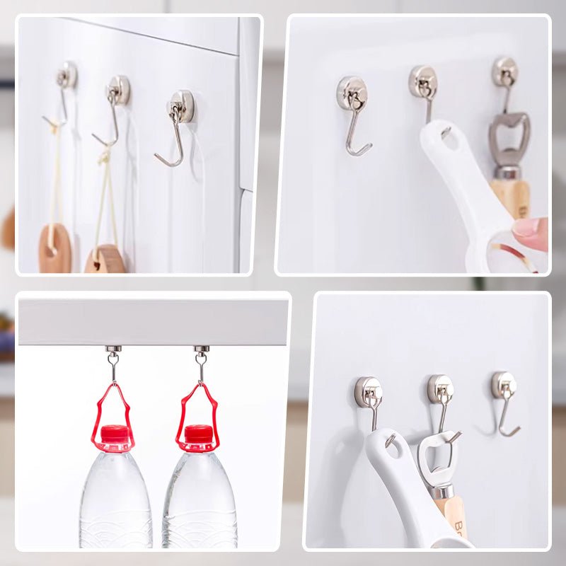 Pivotpro Magnetic Utility Hooks 360 Swivel 4 Pack Product Image 08
