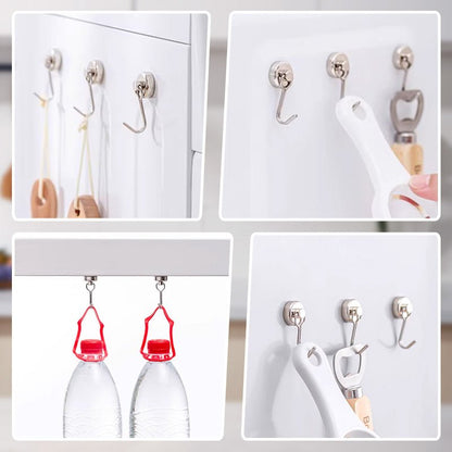 Pivotpro Magnetic Utility Hooks 360 Swivel 4 Pack Product Image 08