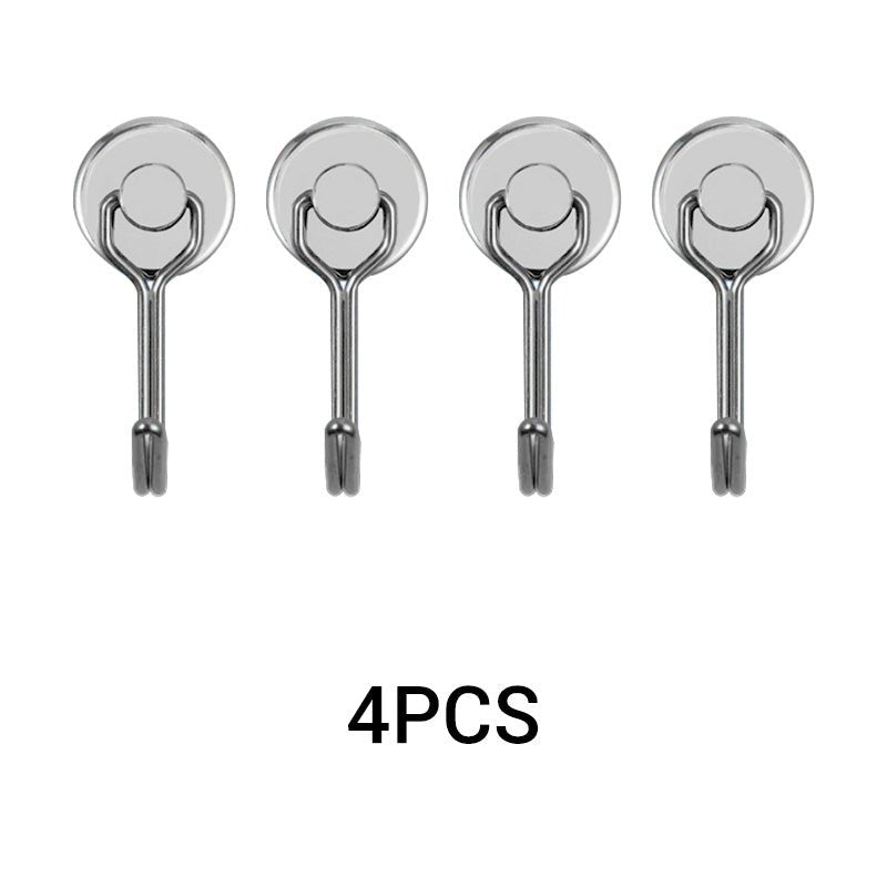 Pivotpro Magnetic Utility Hooks 360 Swivel 4 Pack Product Image 10